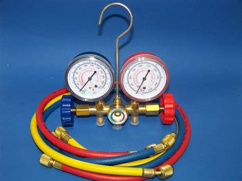 air conditioner test guage seals|air conditioner manifold gauge set.